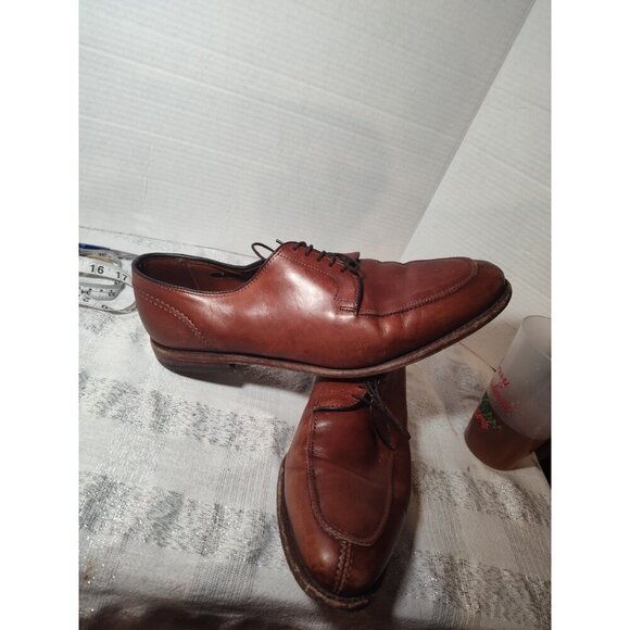 Allen Edmonds LaSalle Brown Leather Lace up Dress Derby‎ Brown Size US Men's 12D - Picture 8 of 16